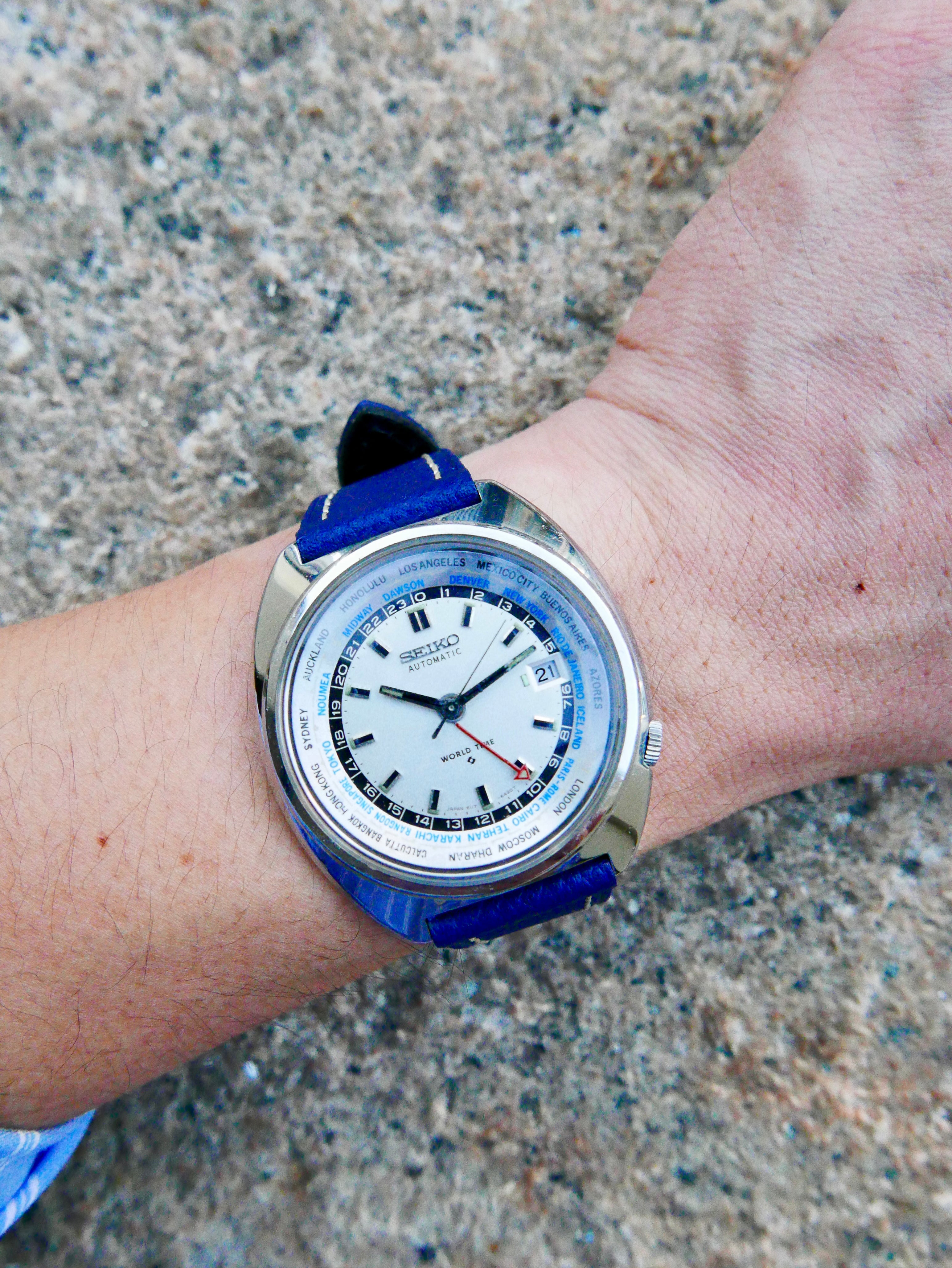 Vintage Watch | Seiko World Time 6117-6400 GMT from 1970