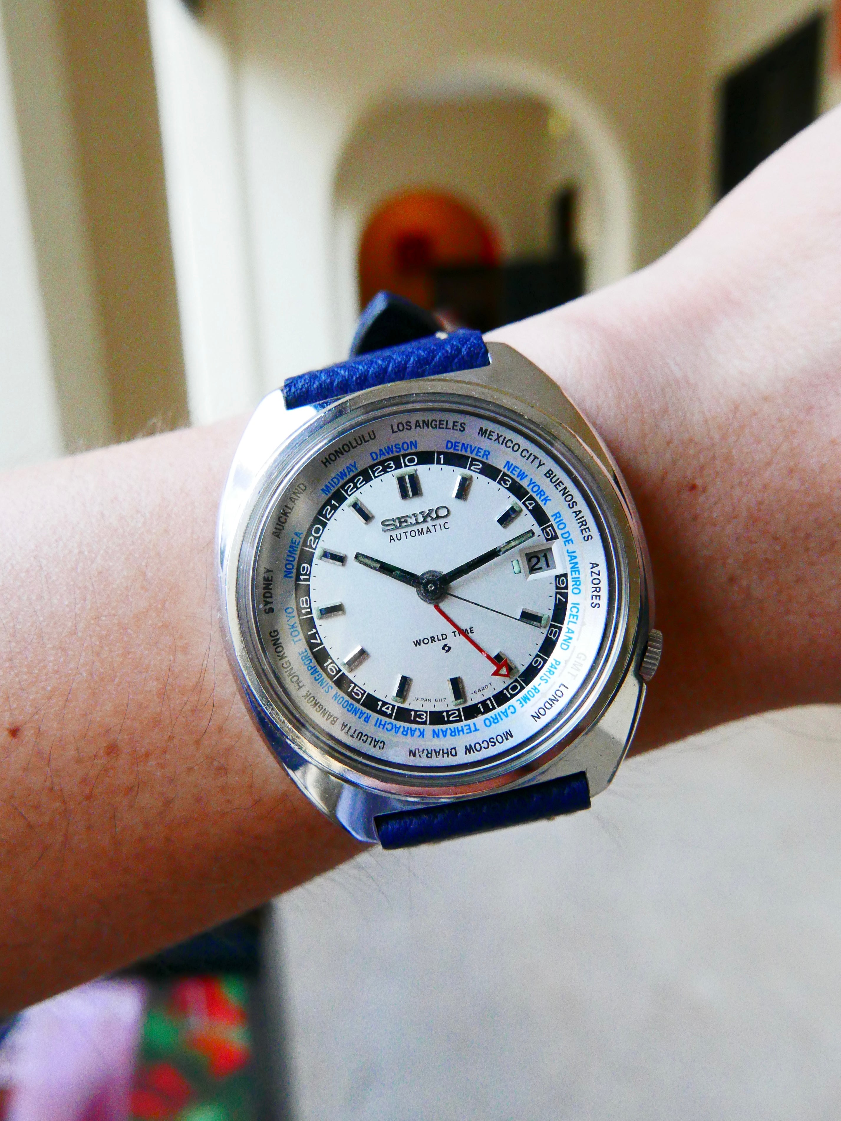 Vintage Watch | Seiko World Time 6117-6400 GMT from 1970
