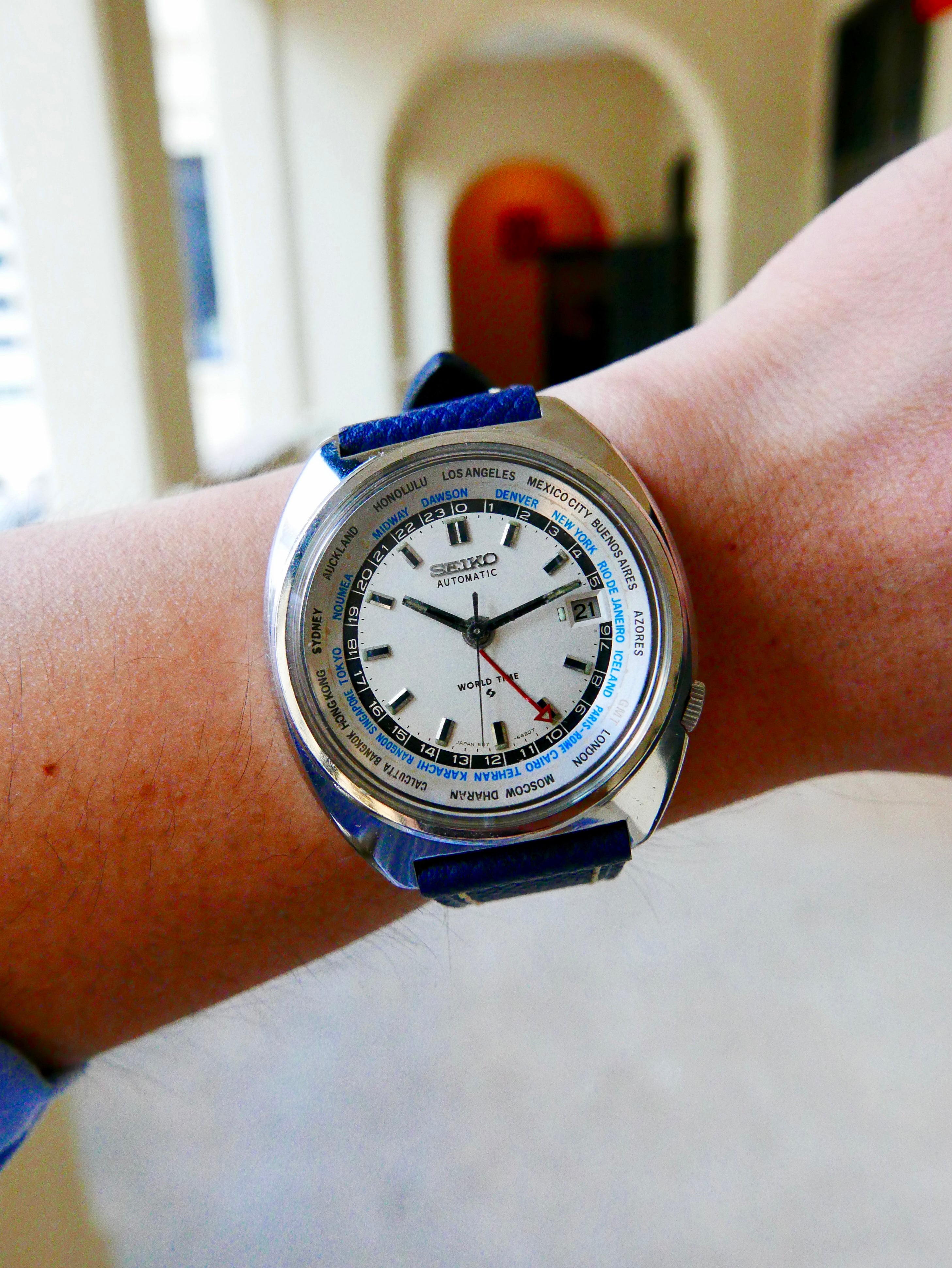 Vintage Watch | Seiko World Time 6117-6400 GMT from 1970