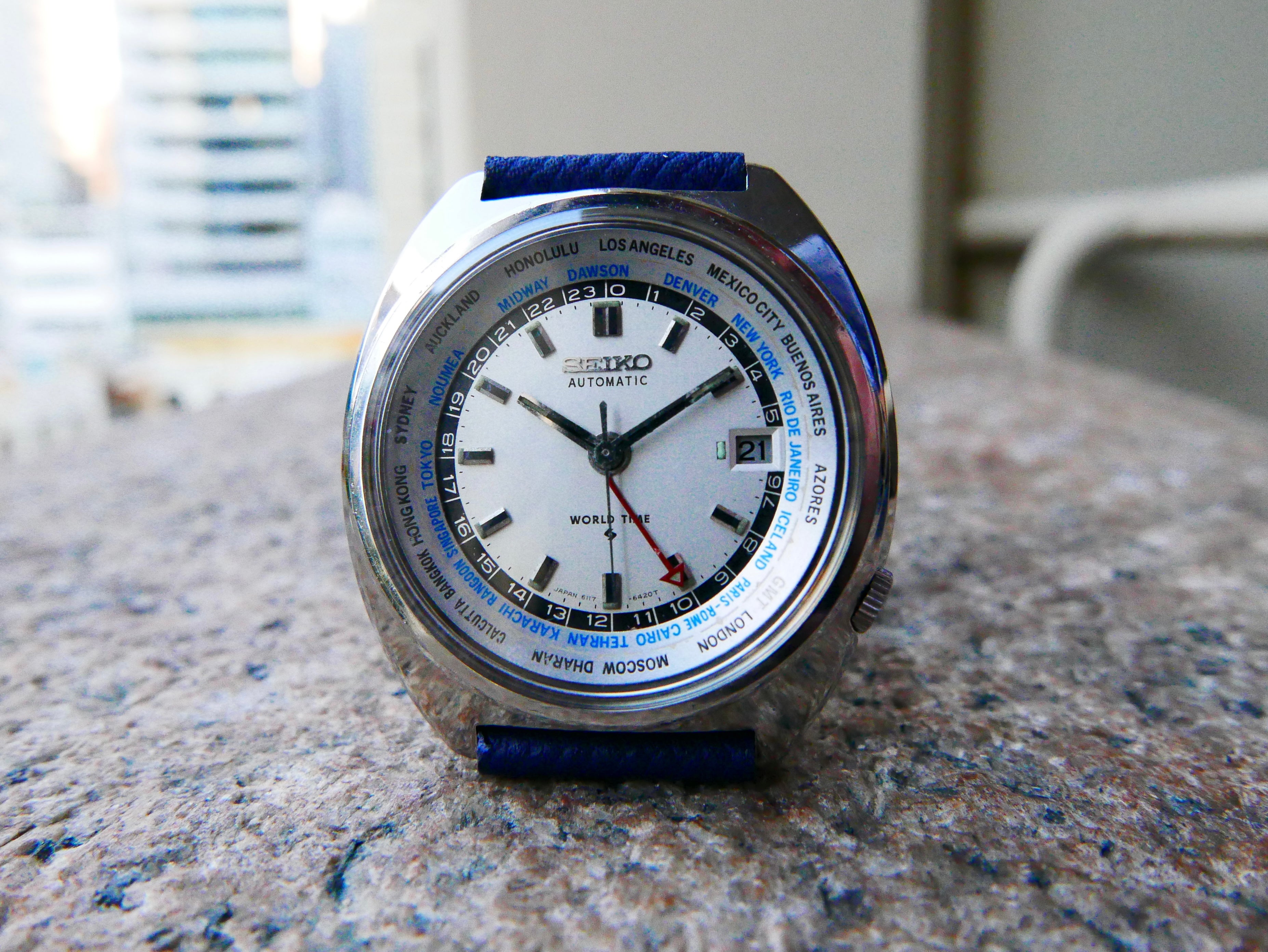 Vintage Watch | Seiko World Time 6117-6400 GMT from 1970