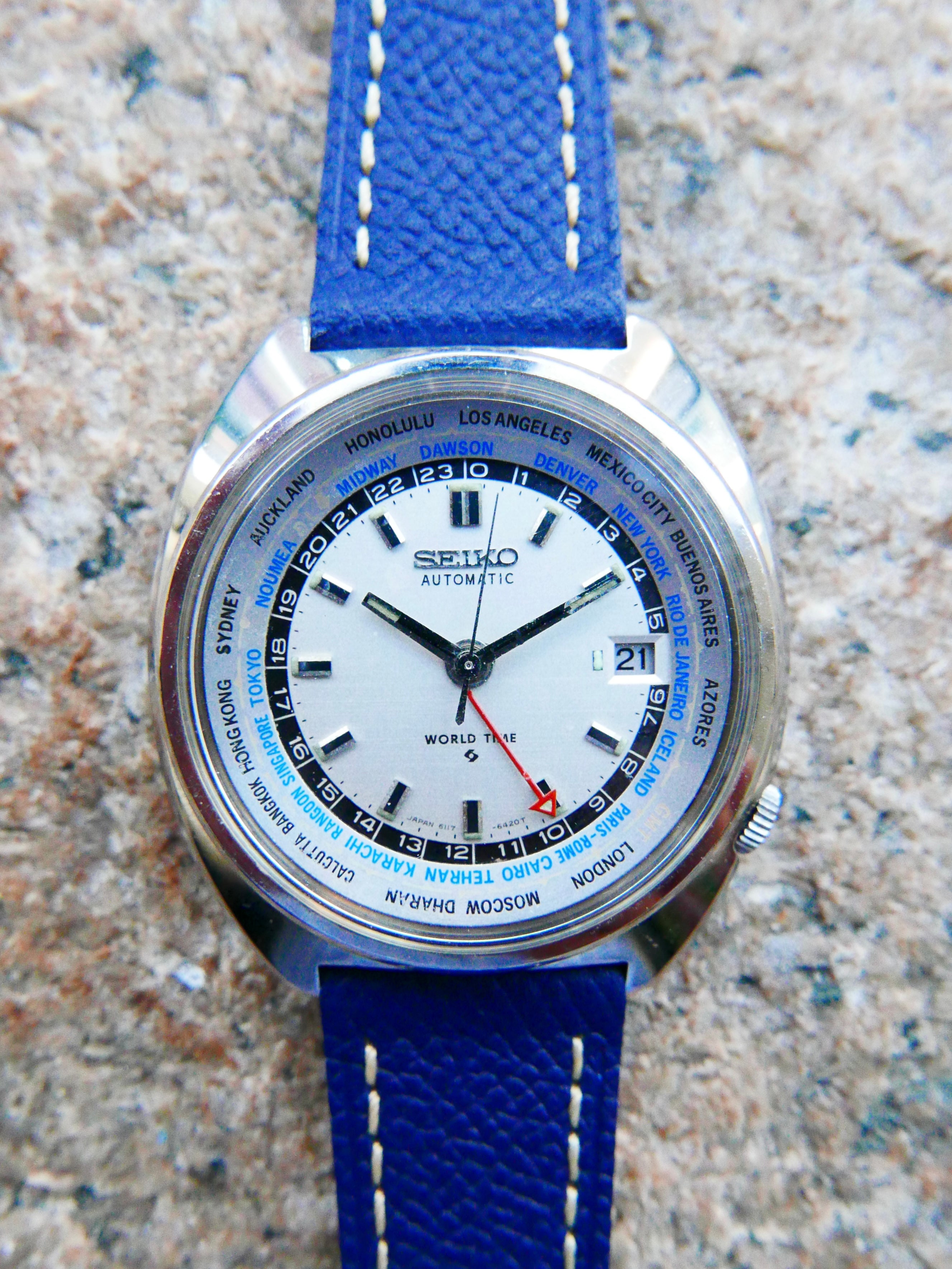 Vintage Watch | Seiko World Time 6117-6400 GMT from 1970