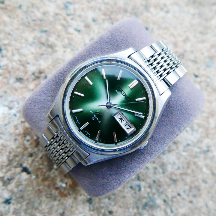 Vintage Watch | Seiko Lord Matic 5606 (Green Dial)
