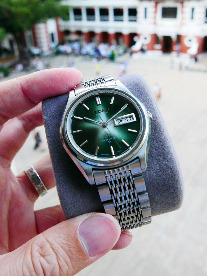 Vintage Watch | Seiko Lord Matic 5606 (Green Dial)