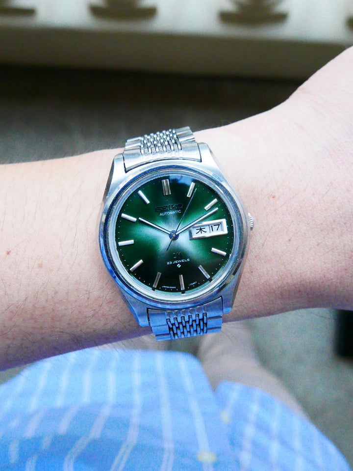 Vintage Watch | Seiko Lord Matic 5606 (Green Dial)