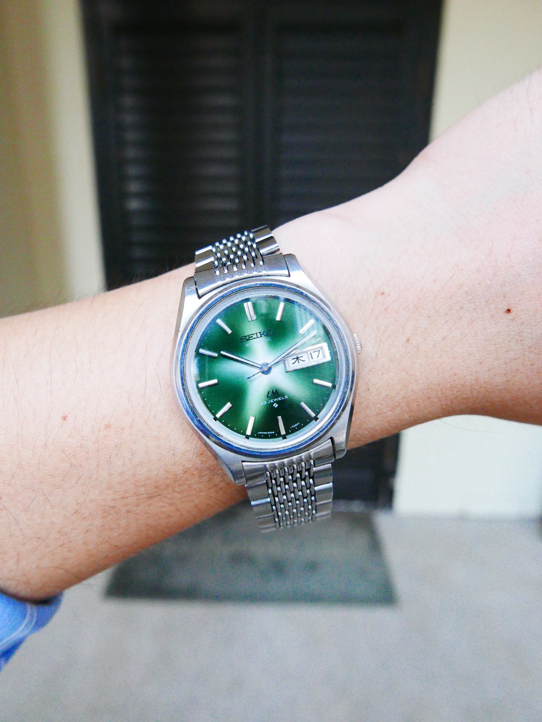 Vintage Watch | Seiko Lord Matic 5606 (Green Dial)