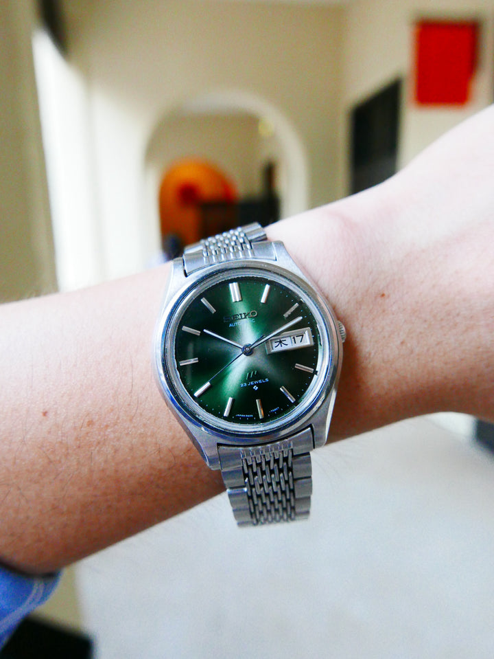 Vintage Watch | Seiko Lord Matic 5606 (Green Dial)