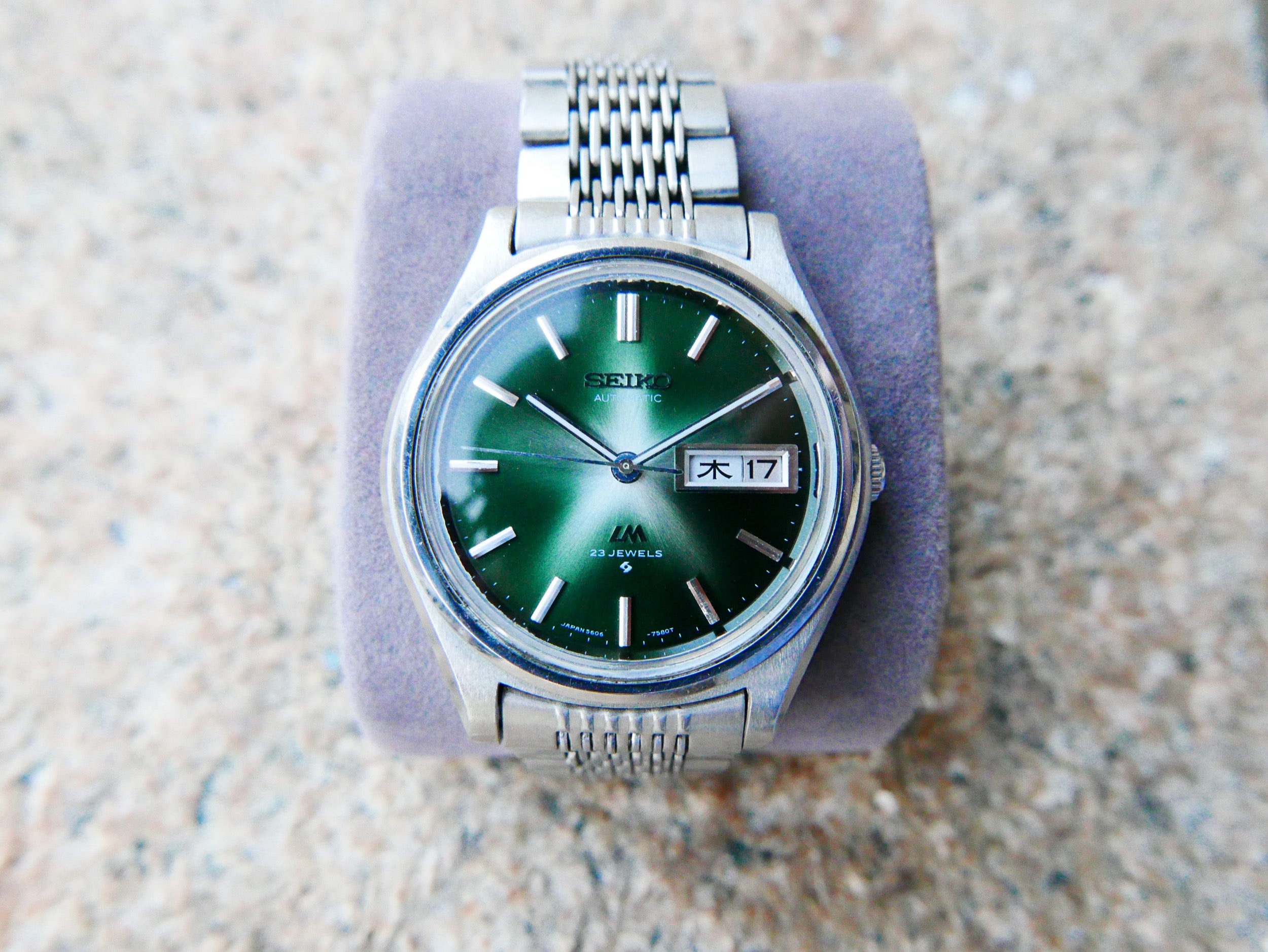Vintage Watch | Seiko Lord Matic 5606 (Green Dial)