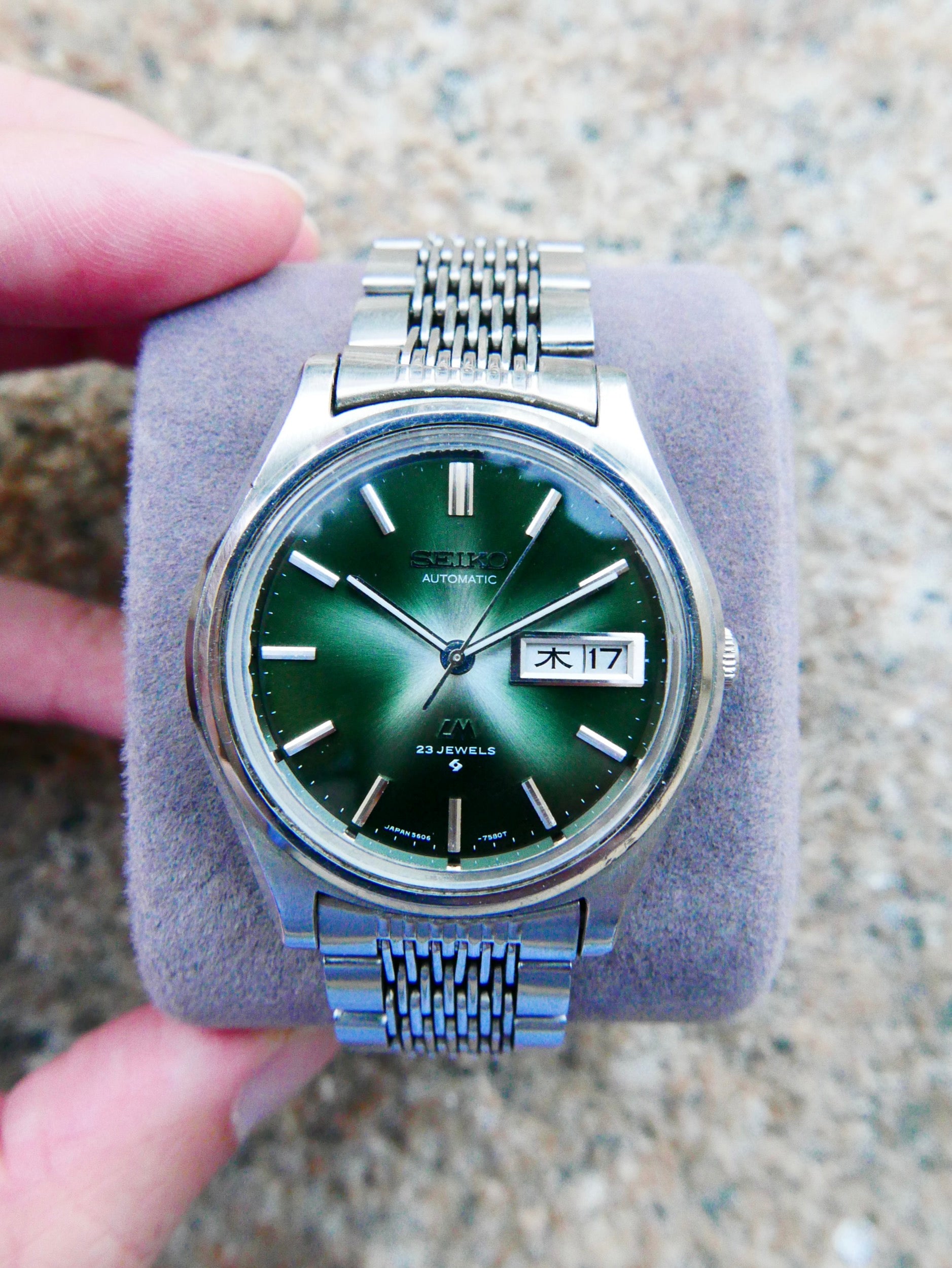 Vintage Watch | Seiko Lord Matic 5606 (Green Dial)