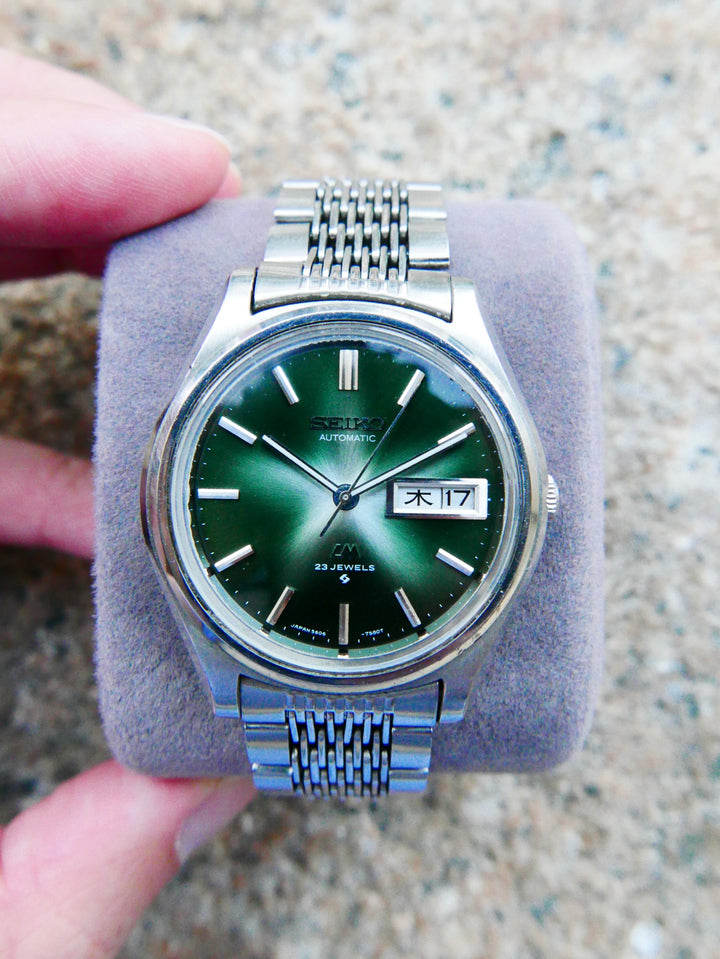 Vintage Watch | Seiko Lord Matic 5606 (Green Dial)