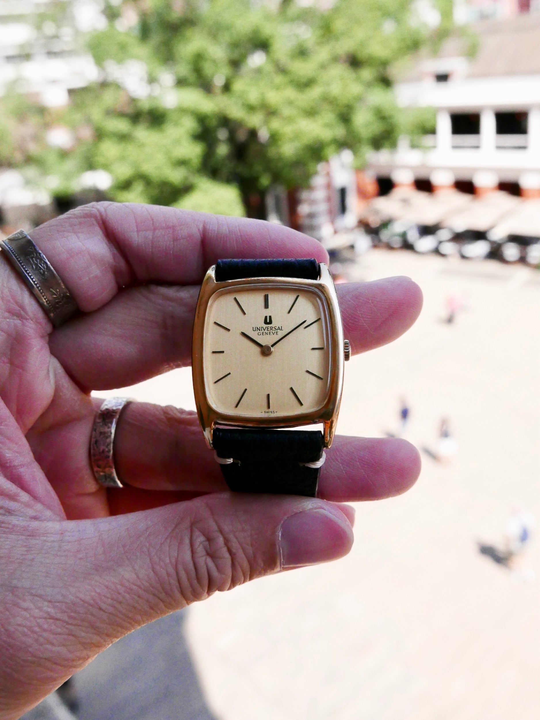 Vintage Watch | Universal Genève 542114 [Original Buckle]