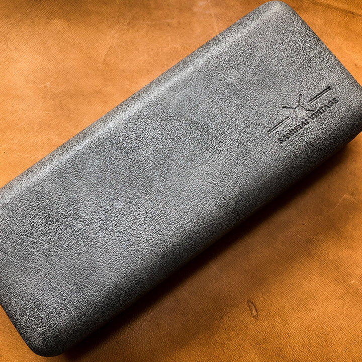 Dim Grey | Faux Leather Watch Case - Samurai Vintage Co.
