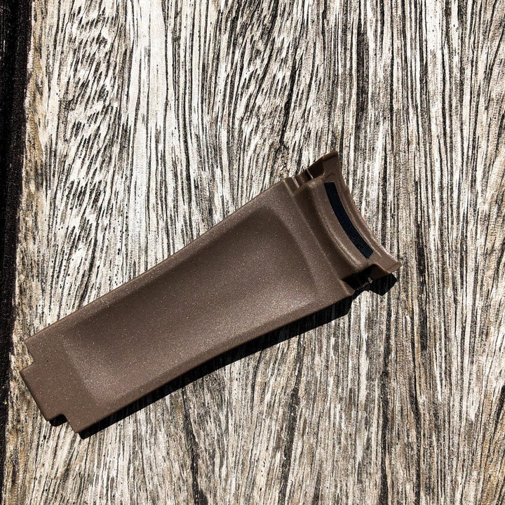 Aqua Series | Brown Rubber Watch Strap For Rolex with Curved End - Samurai Vintage Co.