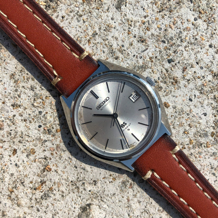 Classic Brown | Cowboy Italian Calf Leather Watch Strap - Samurai Vintage Co.