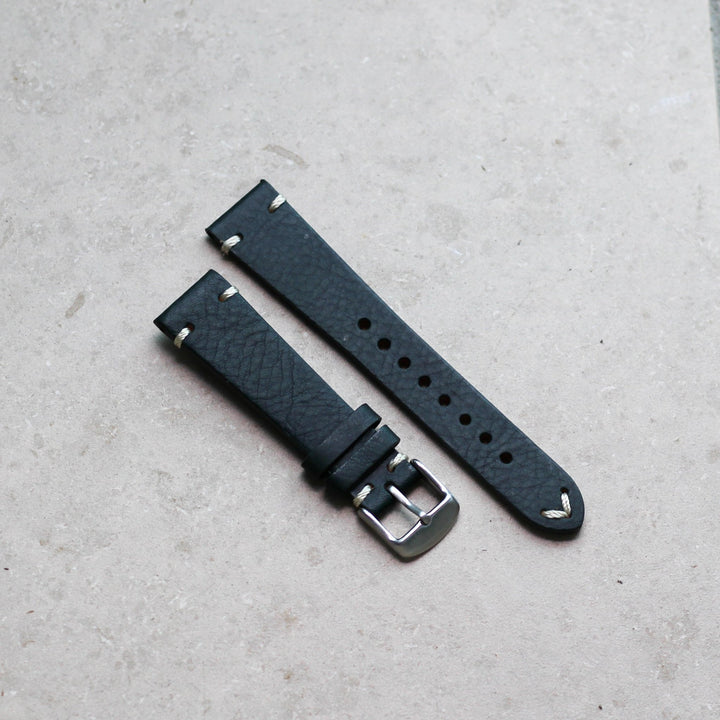 Deep Green | Calf Leather Watch Strap - Samurai Vintage Co.