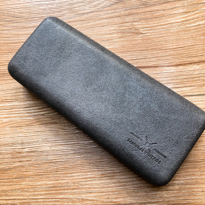 Dim Grey | Faux Leather Watch Case - Samurai Vintage Co.