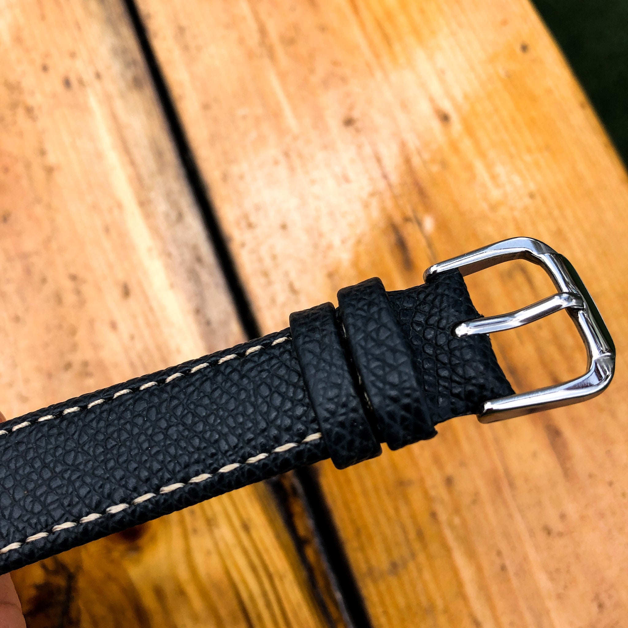 Dimgrey | Elegant Italian Calf Leather Watch Strap - Samurai Vintage Co.