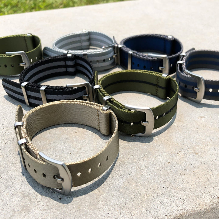 Forest Green | Premium Nato Watch Strap - Samurai Vintage Co.