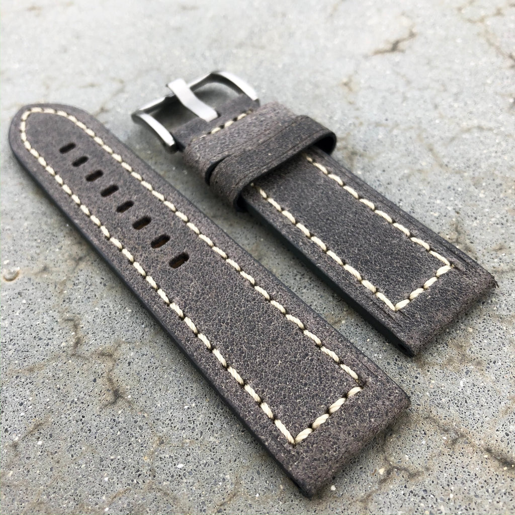 Fossil | 22mm Continental Italian Calf Leather Watch Strap