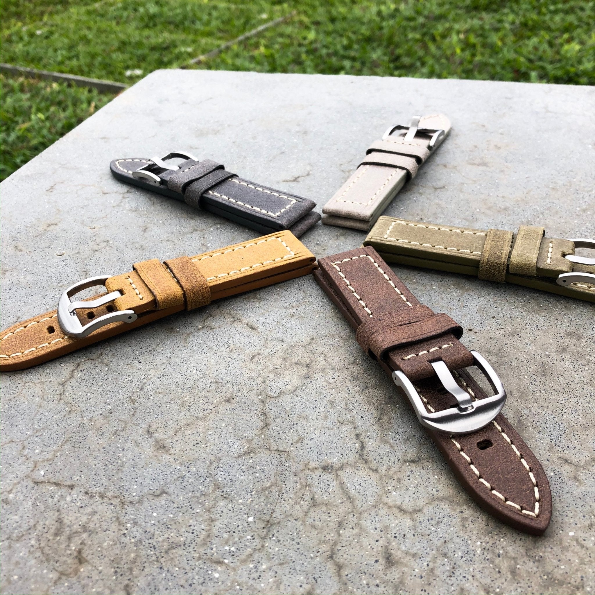 Fossil | Continental Italian Calf Leather Watch Strap - Samurai Vintage Co.