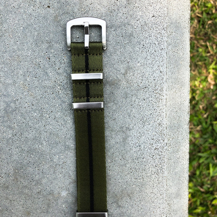 Hunter Green | Premium Nato Watch Strap - Samurai Vintage Co.