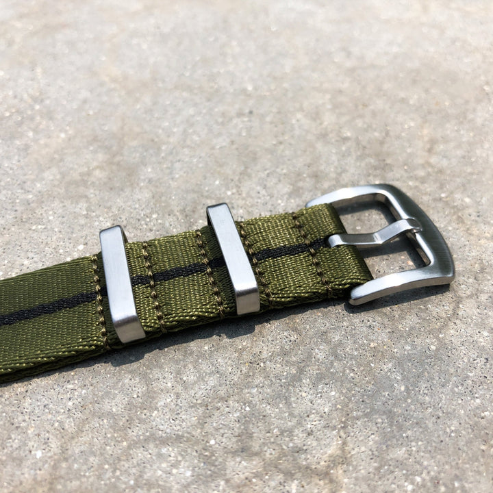 Hunter Green | Premium Nato Watch Strap - Samurai Vintage Co.