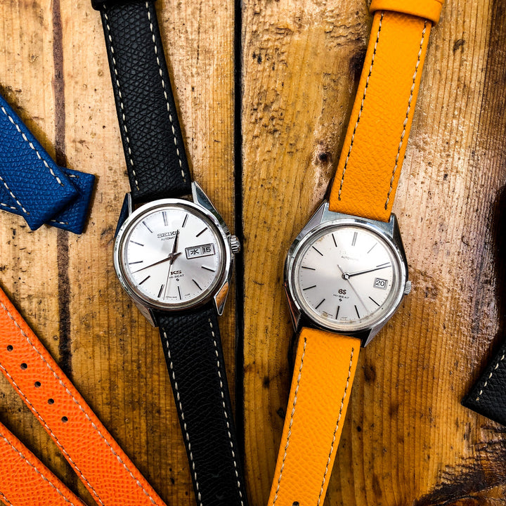 Imola Brown | Elegant Italian Calf Leather Watch Strap - Samurai Vintage Co.