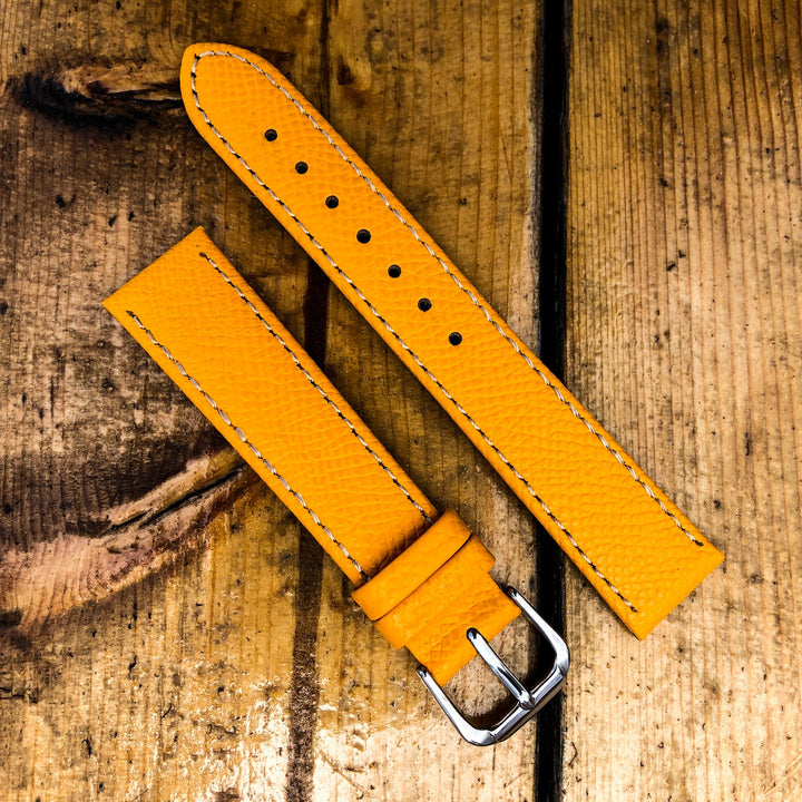 Imola Brown | Elegant Italian Calf Leather Watch Strap - Samurai Vintage Co.
