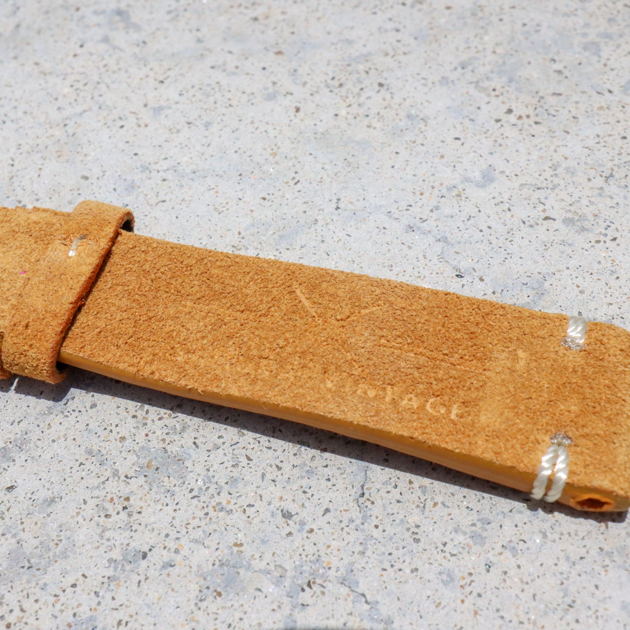 Imola Brown Suede | Heritage Suede Italian Calf Leather Watch Strap - Samurai Vintage Co.