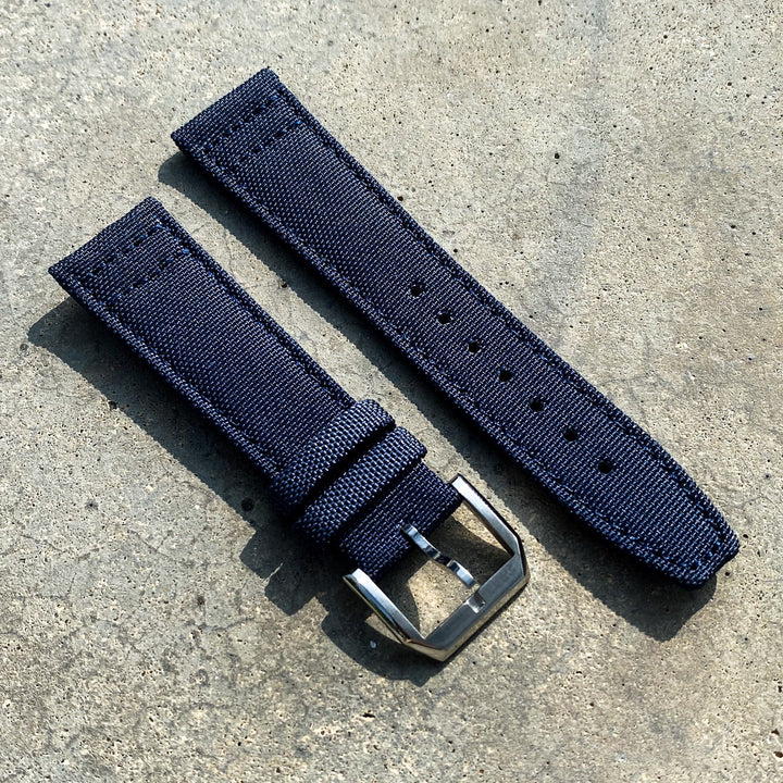 Ocean Blue | Pilot Nylon Watch Strap - Samurai Vintage Co.