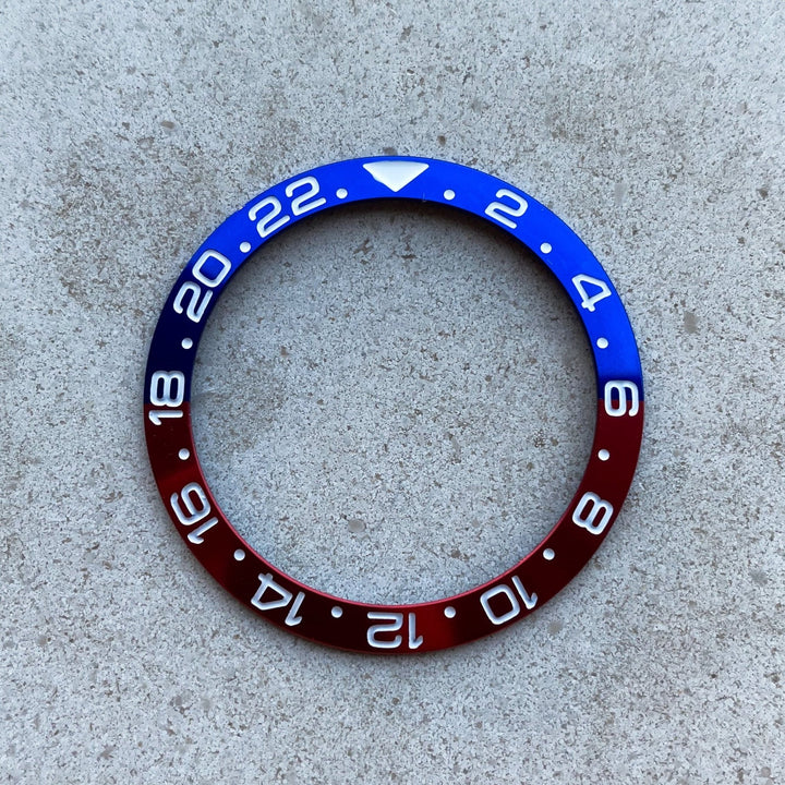 Pepsi Blue / Red | Ceramic Bezel Insert - Samurai Vintage Co.