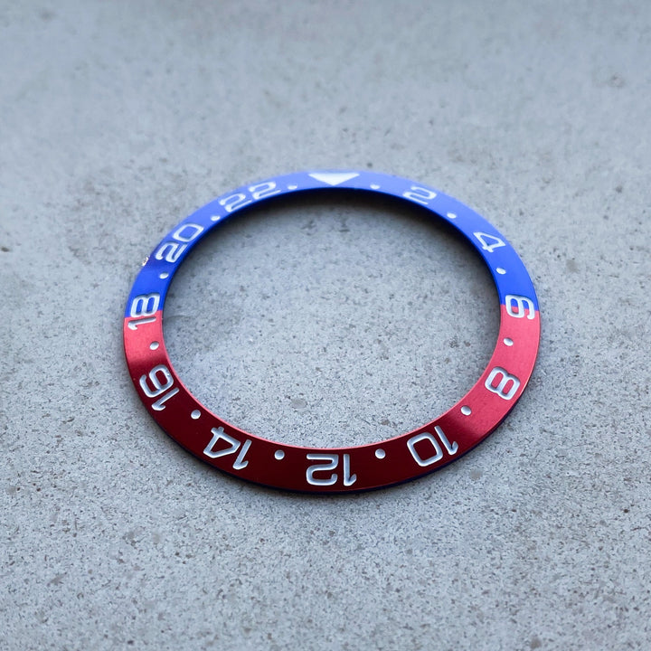 Pepsi Blue / Red | Ceramic Bezel Insert - Samurai Vintage Co.