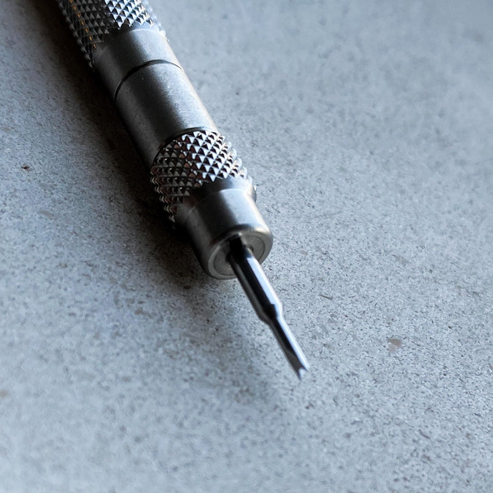 Silver Wide Broad| Multi-use Spring Bar Tool - Samurai Vintage Co.