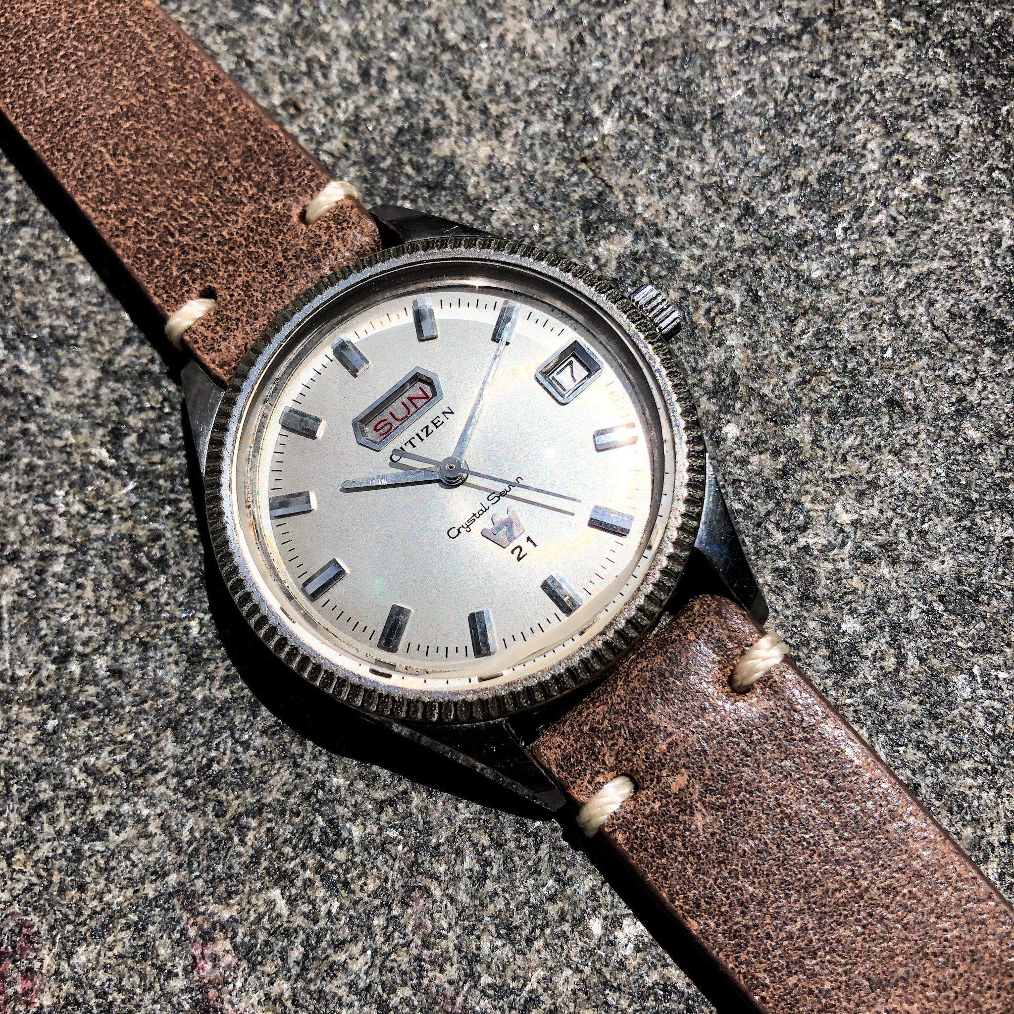 Vintage Watch | Citizen Crystal 7 ACSS 52902a-TA - Samurai Vintage Co.
