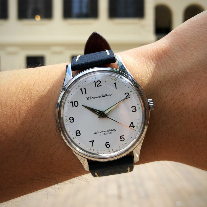 Vintage Watch | Citizen Homer Railway Watch Second Setting (SOLD Watch) - Samurai Vintage Co.