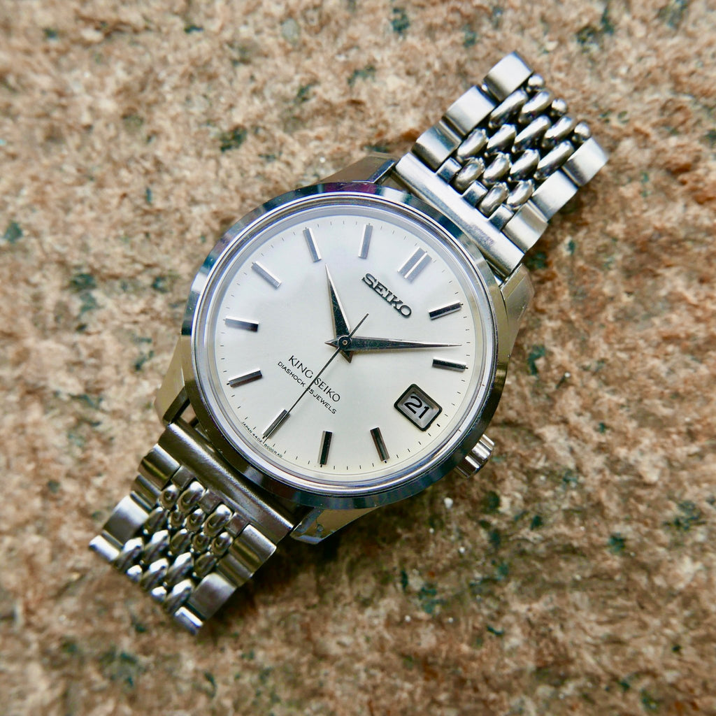 Vintage Watch King Seiko 4402 8000R Samurai Vintage Co