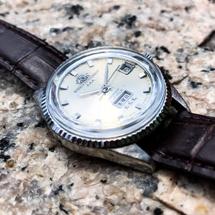Vintage Watch | Orient Weekly Auto Swimmer - Samurai Vintage Co.