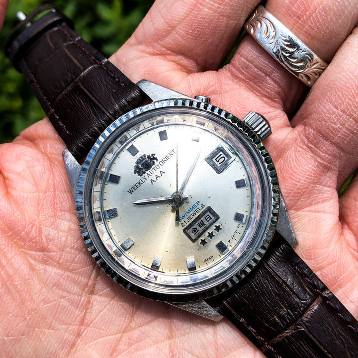 Vintage Watch | Orient Weekly Auto Swimmer - Samurai Vintage Co.