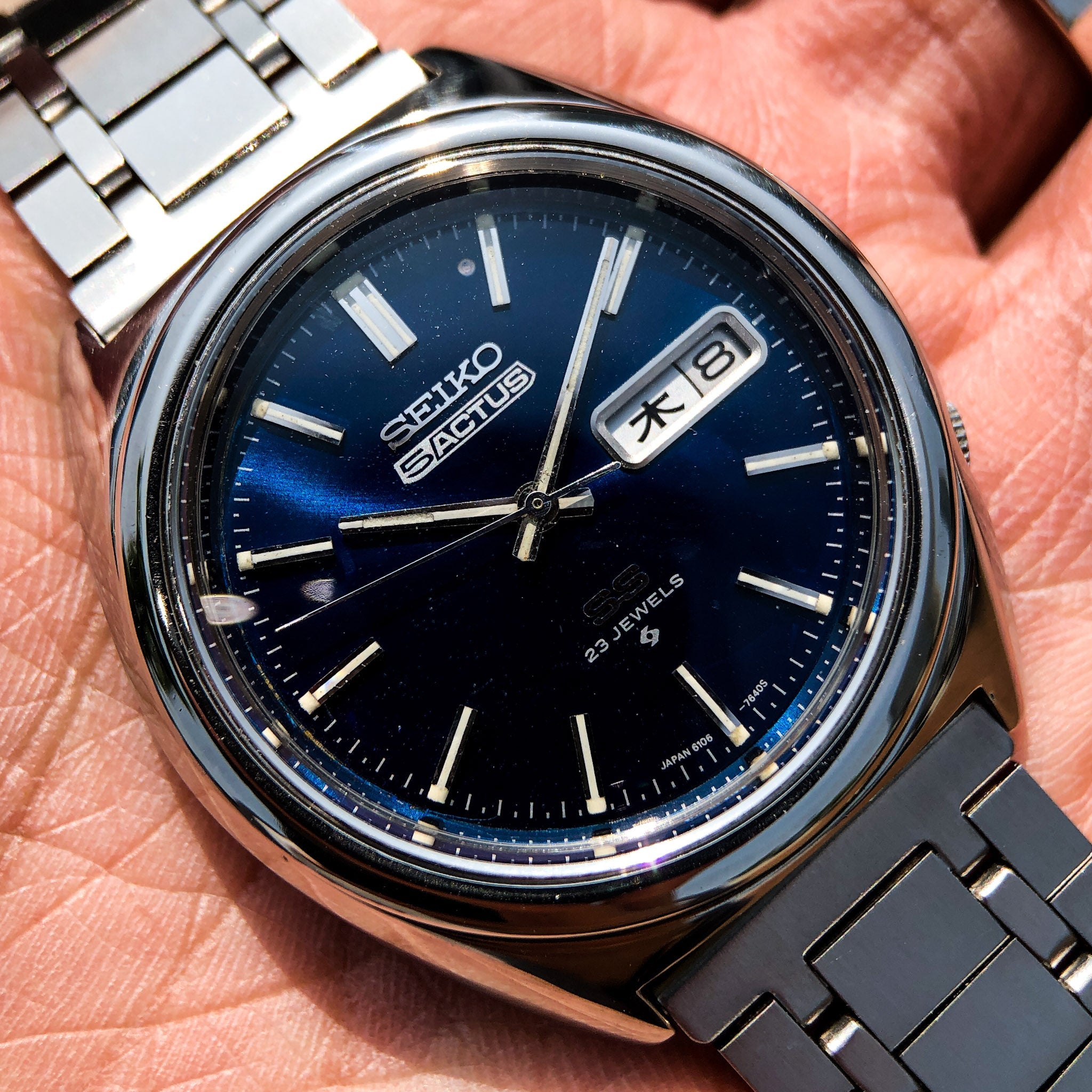 Vintage Watch | Seiko 5 Actus 6106 - 7640 - Samurai Vintage Co.