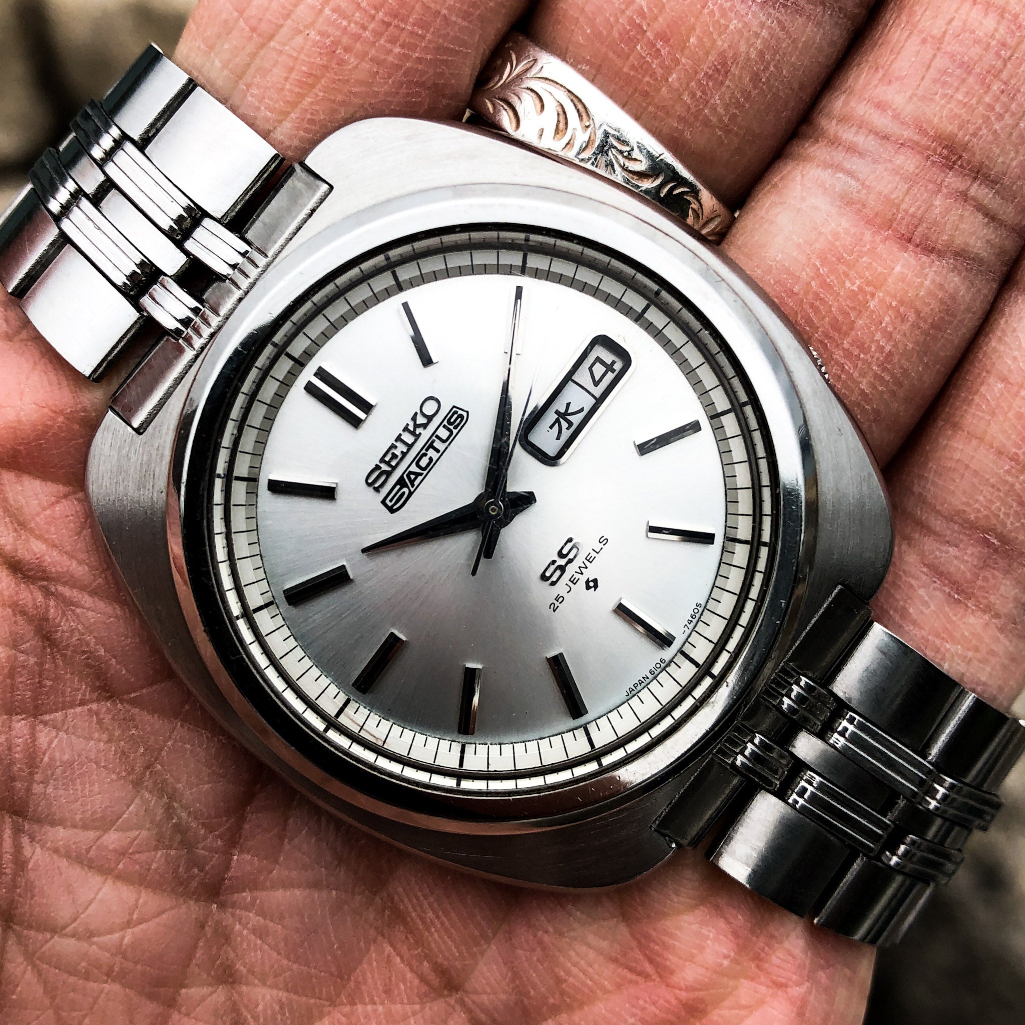 Vintage Watch | SEIKO 5 ACTUS SS 6106 - 7440 - Samurai Vintage Co.