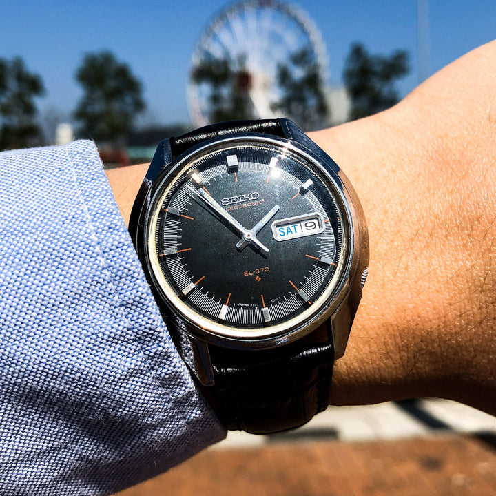 Vintage Watch | Seiko Electronic EL370 - Samurai Vintage Co.