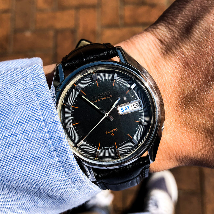 Vintage Watch | Seiko Electronic EL370 - Samurai Vintage Co.