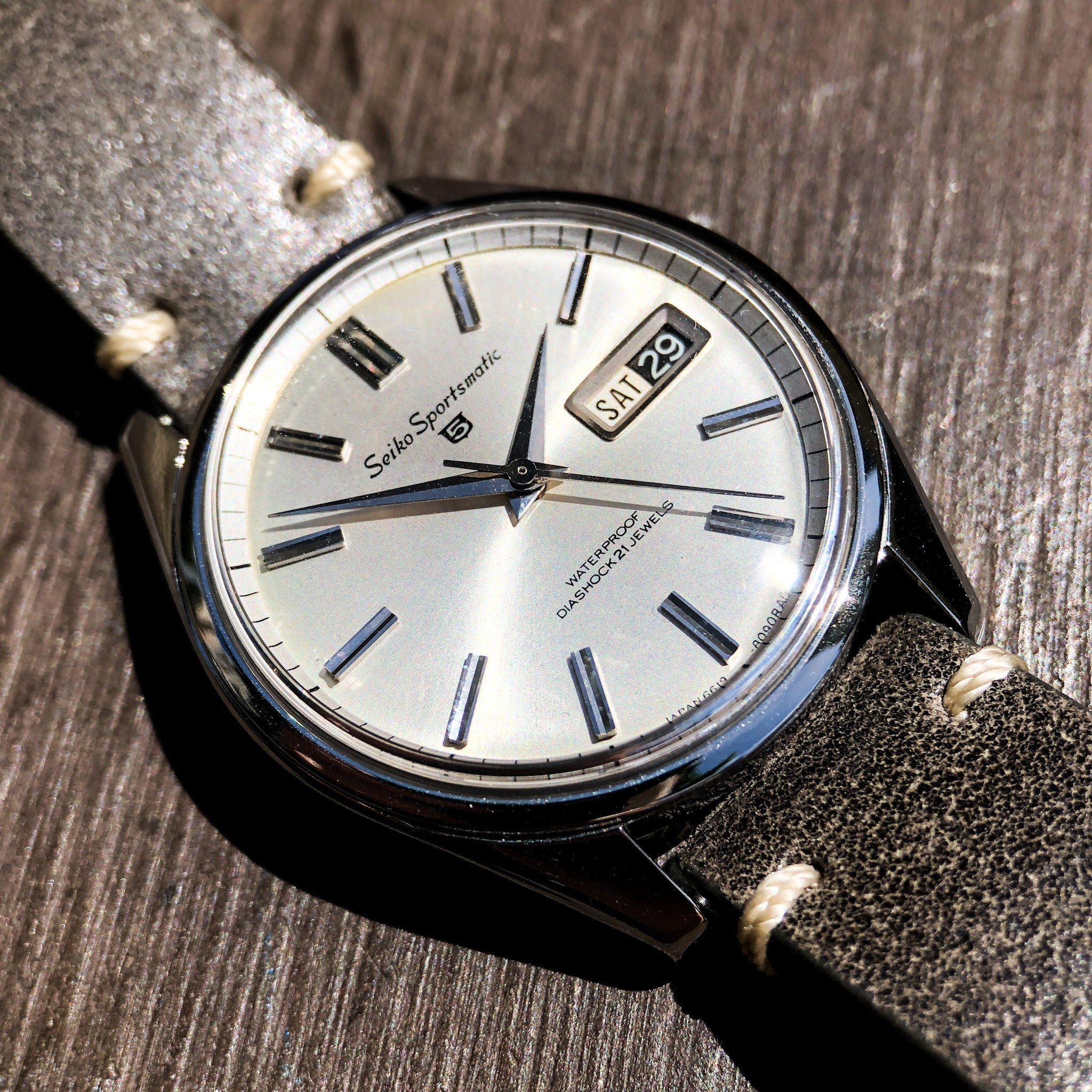 Vintage Watch | Seiko Sportsmatic 5 6619-8090 - Samurai Vintage Co.