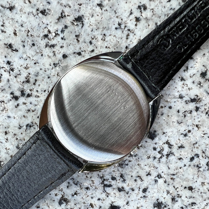 VINTAGE WATCH | UNIVERSAL GENEVE 842111 "WHITE SHADOW DESIGN" - Samurai Vintage Co.